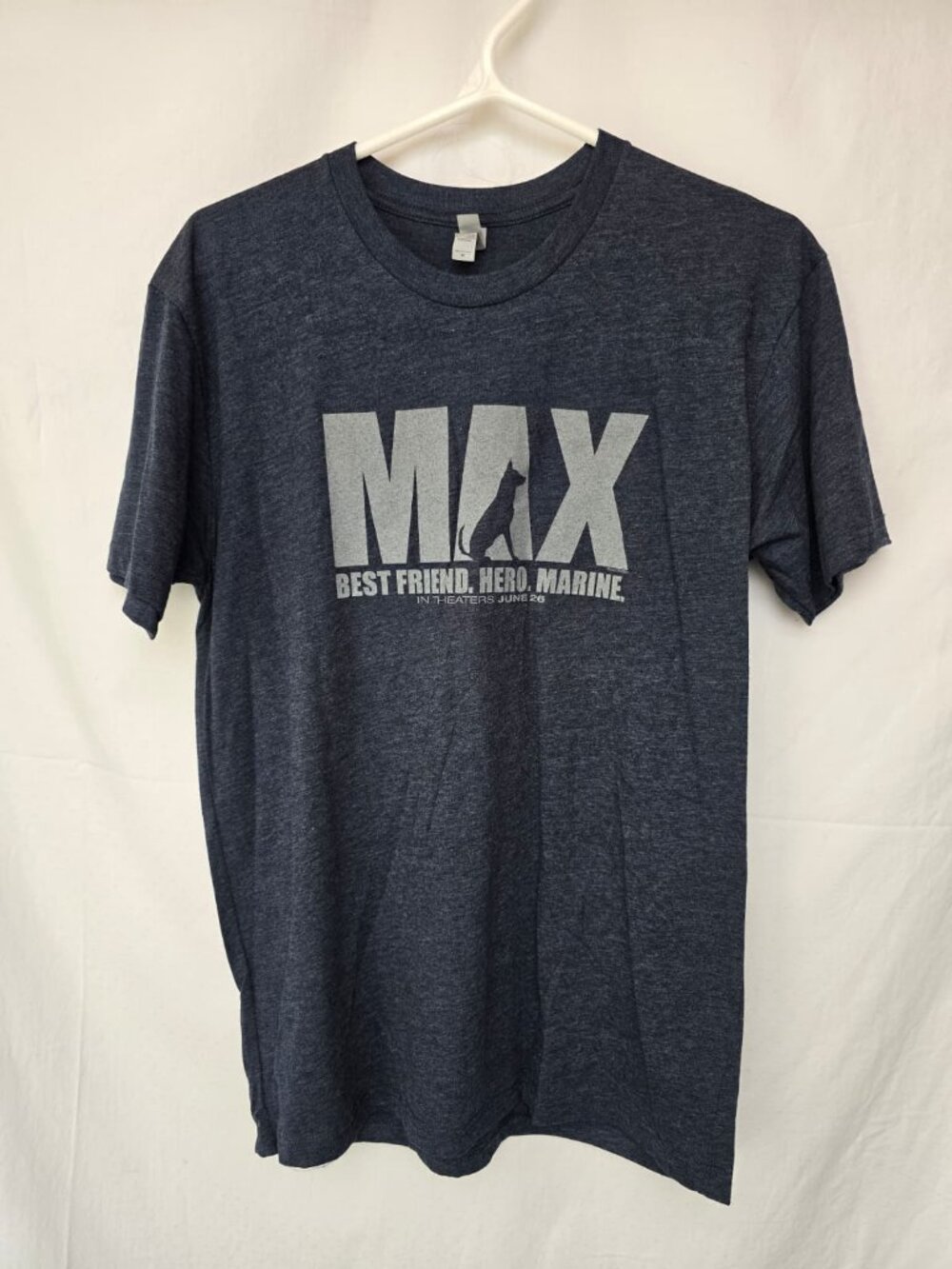 Next Level “MAX Best Friend Hero Marine” Graphic Tee – Size M